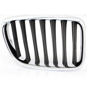 GRILLE D PC AV SUP BMW X1 E84 10/09 => NOIRE ET CHROMEE