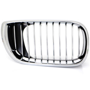 GRILLE CAPOT AVD BMW E46 01 => 05 CHROMEE = TUV