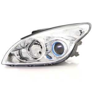 PHARE G HYUNDAI I30 07 => FOND CHROME