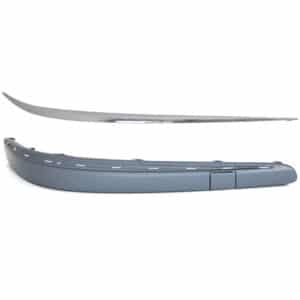 MOULURE + CHROME D PC AV MERCEDES W211 03/02 => 06 => AVANTGARDE