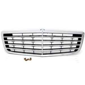 GRILLE MERCEDES CLASSE E W211 06/06 => 12/08 = AVTGARDE = NOIRE