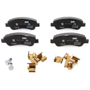 JEU PLAQUETTES FREIN AV C3 (A51) 09=> 1614005880*