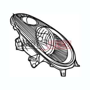 PHARE G NISSAN MICRA K12 01/03 => 05/05