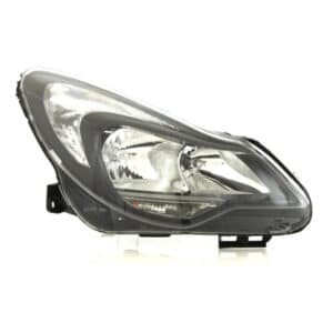 PHARE D OPEL CORSA D 03/11 => FOND NOIR = 1216645