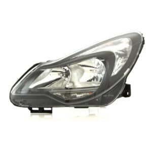 PHARE G OPEL CORSA D 03/11 => FOND NOIR = 1216646
