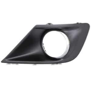 GRILLE PC AVG PEUGEOT 207 07/09 => + AB FXT NOIR JONC CHROME = 745301