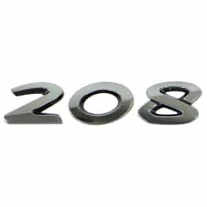 MONOGRAMME HAYON PEUGEOT "208" 04/12 => 9806133980