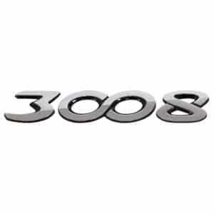 MONOGRAMME HAYON PEUGEOT "3008" 12/16 => 98179007DX