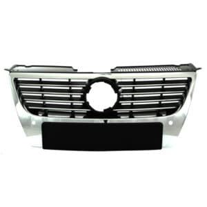 GRILLE VW PASSAT B6 03/05 => CHROMEE + NOIRE = AVEC DETECTEURS