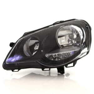 PHARE G VOLKSWAGEN POLO GTI FOND NOIR 04/05 => 09