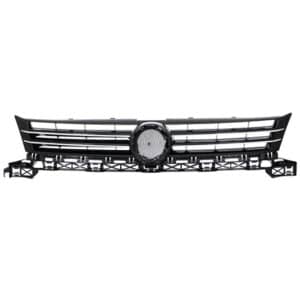 GRILLE VOLKSWAGEN TOURAN 10/10 => NOIRE + CHROME