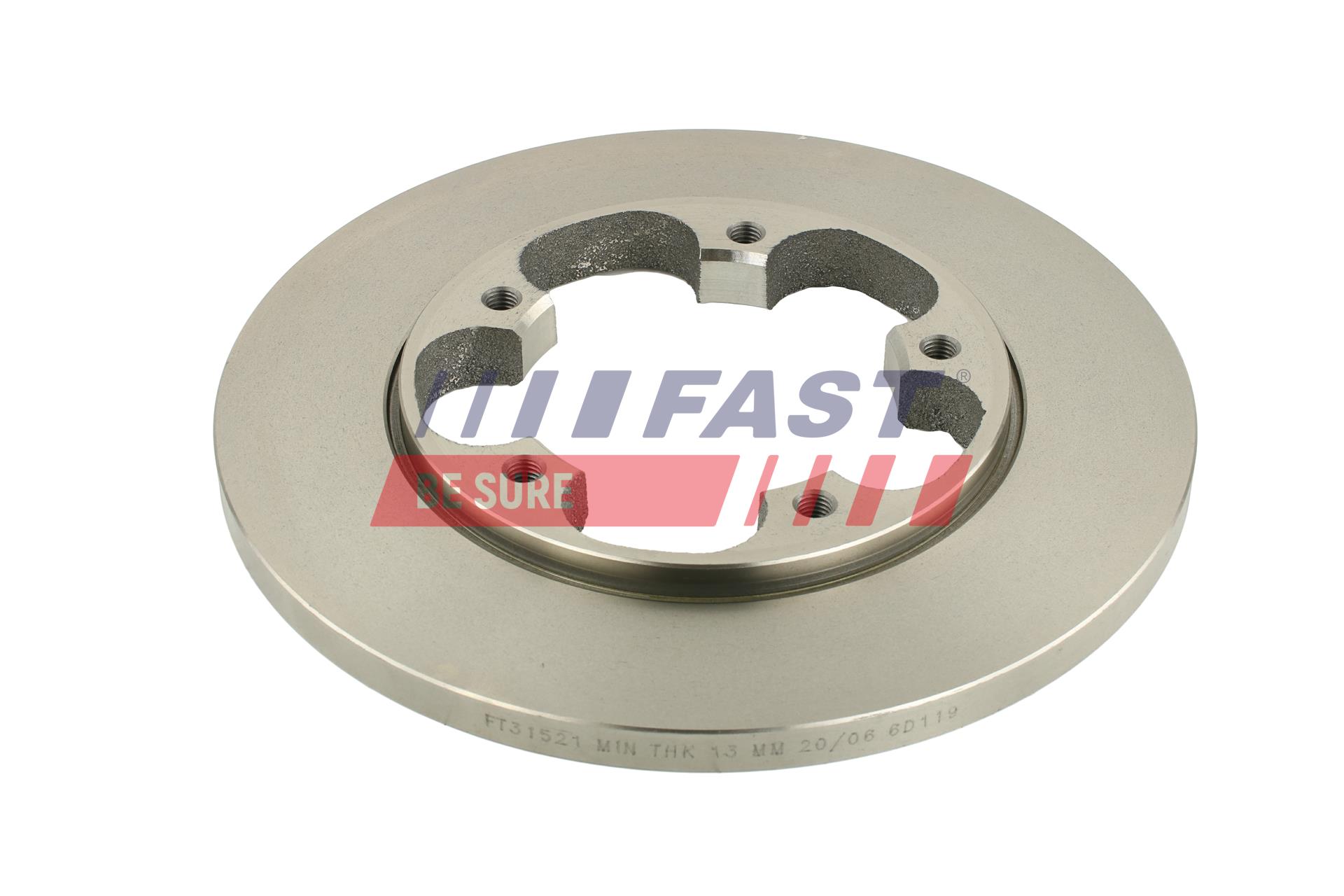 DISQUE DE FREIN FORD TRANSIT 13> ARRIÈRE G/D PLEINE 2.0 / 2.2 TDCI