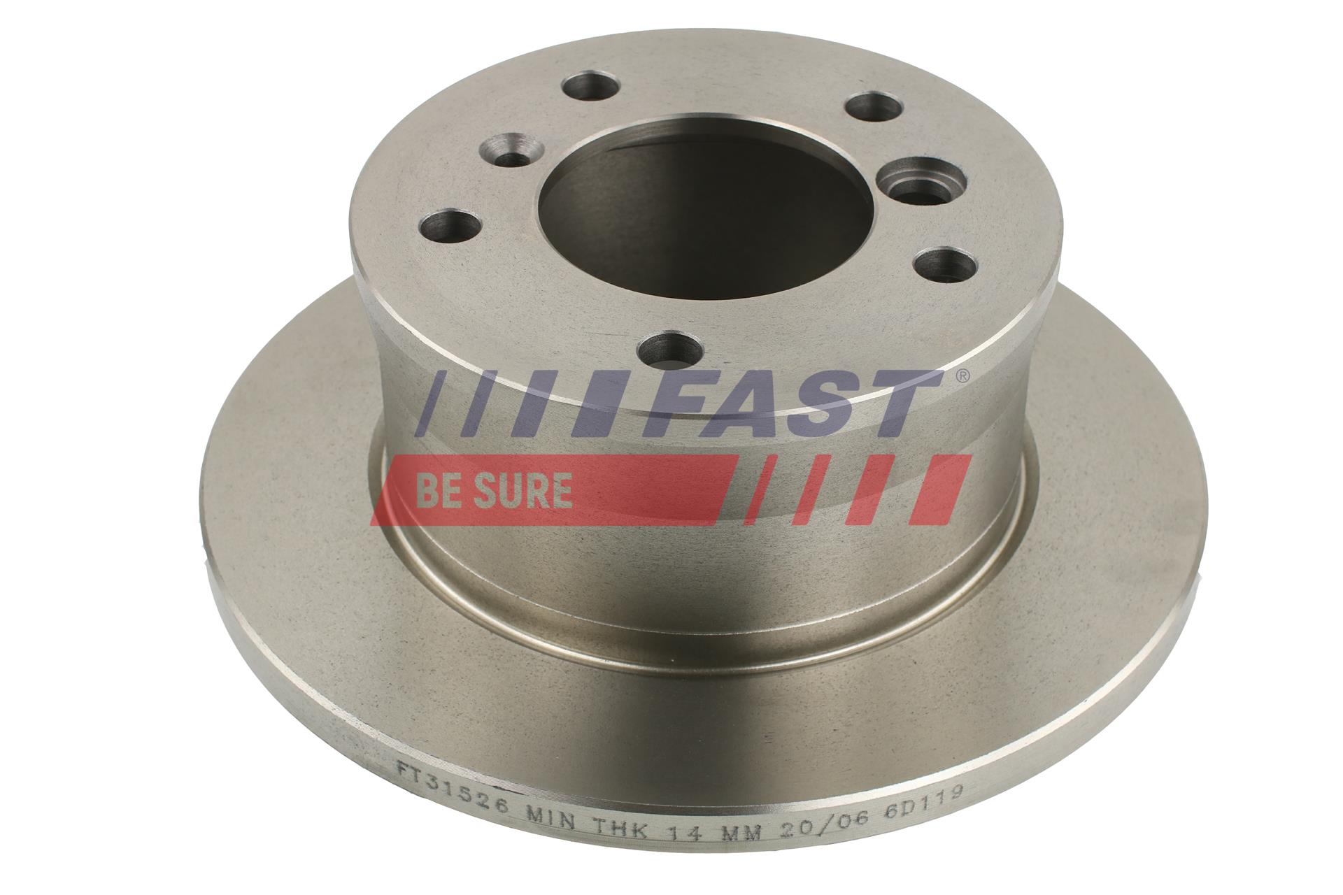 DISQUE DE FREIN MERCEDES SPRINTER 06> 906 ARRIÈRE G/D PLEINE