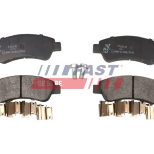Plaquettes de frein Fiat Ducato arrière sans capteur /q system bosch (2006-2020) - Réf. FT29131