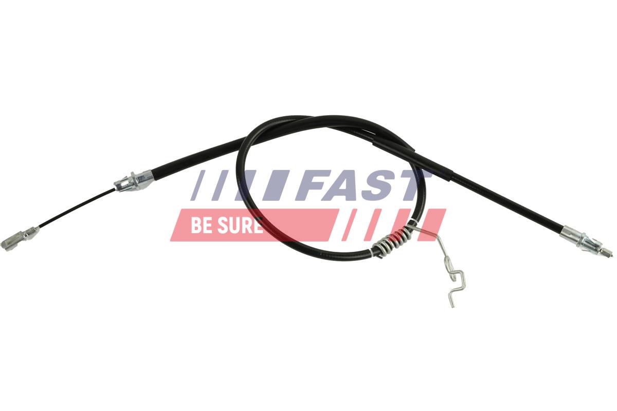 TIRETTE À CÂBLE, FREIN DE STATIONNEMENT FORD TRANSIT 06> ARRIÈRE G 1266/1066 MM