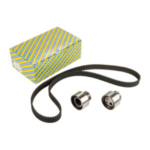 Kit de courroie crantée avec 2 rouleaux de renvoi NTN-SNR - Réf. KD458.27 - Pièce adaptable