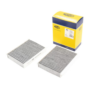 Ensemble de filtres a air d'habitacle filtres a charbon actif Magneti Marelli - Réf. 46799653 - Pièce adaptable