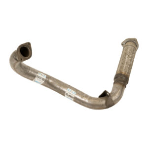 Pot d'echappement avant avec flexible 2 trous Asso - Réf. 7781399 - Pièce adaptable