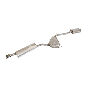 Systeme d'echappement arrière (3 pots) Asso - Réf. 60630412 - Pièce adaptable