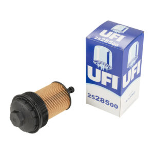 Cartouche de filtre à huile avec couvercle et joint UFI 25.285.00 - Réf. 670051032 - Pièce adaptable