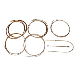 Jeu de conduites de frein sans ABS (cuivre-nickel) OJD - Réf. CN-FI606 - Pièce adaptable