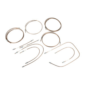 Jeu de conduites de frein sans ABS (cuivre-nickel) OJD - Réf. CN-FI250 - Pièce adaptable