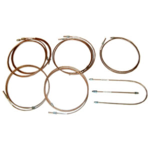 Jeu de conduites de frein avec ABS (cuivre-nickel) OJD - Réf. AR003 - Pièce adaptable