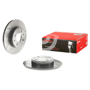 Disque de frein sport Brembo entièrement fendu, revêtement - Réf. 7663465 - Pièce adaptable