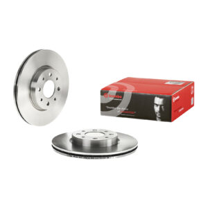 Disque de frein avant ventilé Brembo 257 - Réf. 46423415 - Pièce adaptable