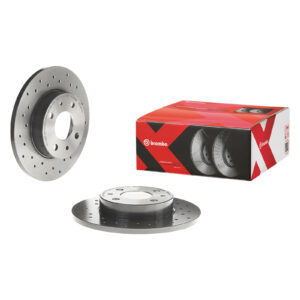 Disque de frein avant ou arrière revêtu 240 BREMBO Xtra Line - Réf. 7685656 - Pièce adaptable