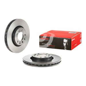 Disque de frein avant Brembo ventilé 284 mm - Réf. 1401416880 - Pièce adaptable