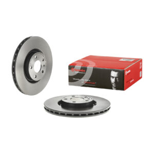 Disque de frein avant ventile Brembo 284 O - Réf. 71738907 - Pièce adaptable