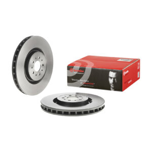 Disque de frein avant ventilé, revêtu Brembo - Réf. 51768587 - Pièce adaptable