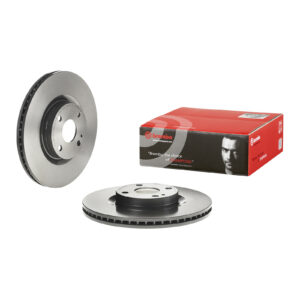 Disque de frein 280 avant ventilé intérieurement revêtu Brembo - Réf. 6000612391 - Pièce adaptable
