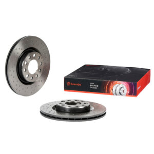 Disque de frein arrière Brembo XTRA-LINE revetu et ventile interieurement 292 O - Réf. 50571046 - Pièce adaptable
