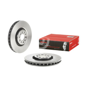 Disque de frein avant ventilé 300 5 trous revêtu Brembo - Réf. 1355376080 - Pièce adaptable