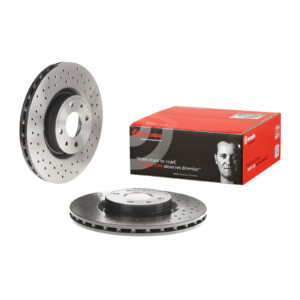 Disque de frein avant Brembo - Réf. 51938383 - Pièce adaptable