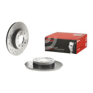 Disque de frein arrière complet Brembo 240mm D= 11mm - Réf. 51885456 - Pièce adaptable