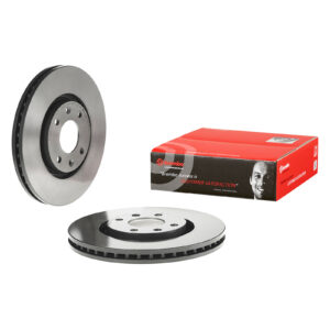 Disque de frein avant ventile interieurement 283 Omm Brembo - Réf. 1613703980 - Pièce adaptable
