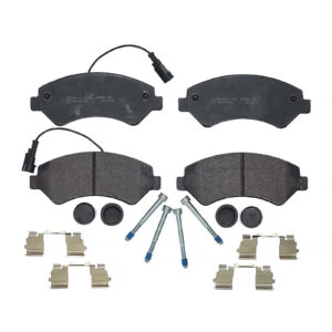 Plaquettes de frein avant avec accessoires 2x contacts d'avertissement Brembo - Réf. 6000629129 - Pièce adaptable