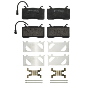 Plaquettes de frein plaquettes de frein avec contact d'avertissement d'usure et Brembo - Réf. 77367677 - Pièce adaptable