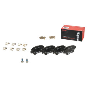 Plaquettes de frein avant avec accessoires Brembo - Réf. 77364919 - Pièce adaptable