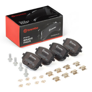 Jeu de plaquettes de frein arrière Brembo - Réf. 1673597480 - Pièce adaptable