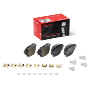 Jeu de plaquettes de frein arrière Brembo - Réf. 1664737180 - Pièce adaptable