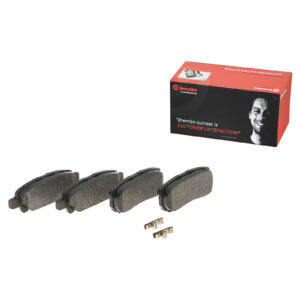 Plaquettes de frein arrière avec avertisseur d'usure acoustique Brembo - Réf. P 54 034 - Pièce adaptable