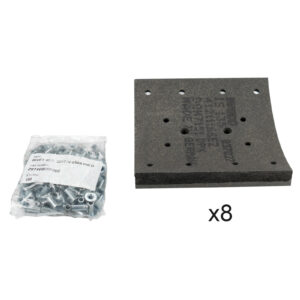 Jeu de plaquettes de frein à riveter - Réf. 2996501 - Pièce origine