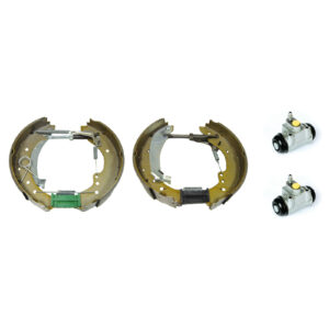 Jeu de mâchoires de frein arrière (kit) petit frein Brembo - Réf. 424237 - Pièce adaptable