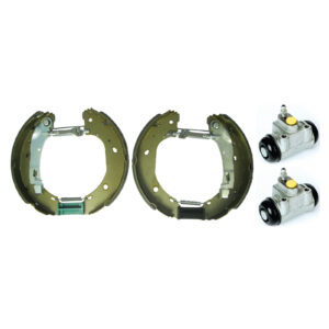 Kit de machoires de frein pre-assemble sans ABS Brembo - Réf. 77362286 - Pièce adaptable