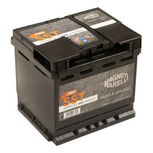 Batterie 55AH 480A SST55R Démarrage/Arrêt Magneti Marelli - Réf. 6000629972 - Pièce adaptable