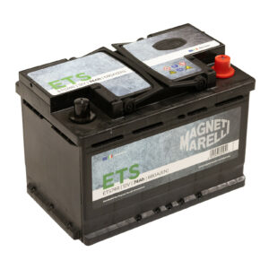 Batterie 74AH 680A ETS74R Magneti Marelli - Réf. 6000627549 - Pièce adaptable
